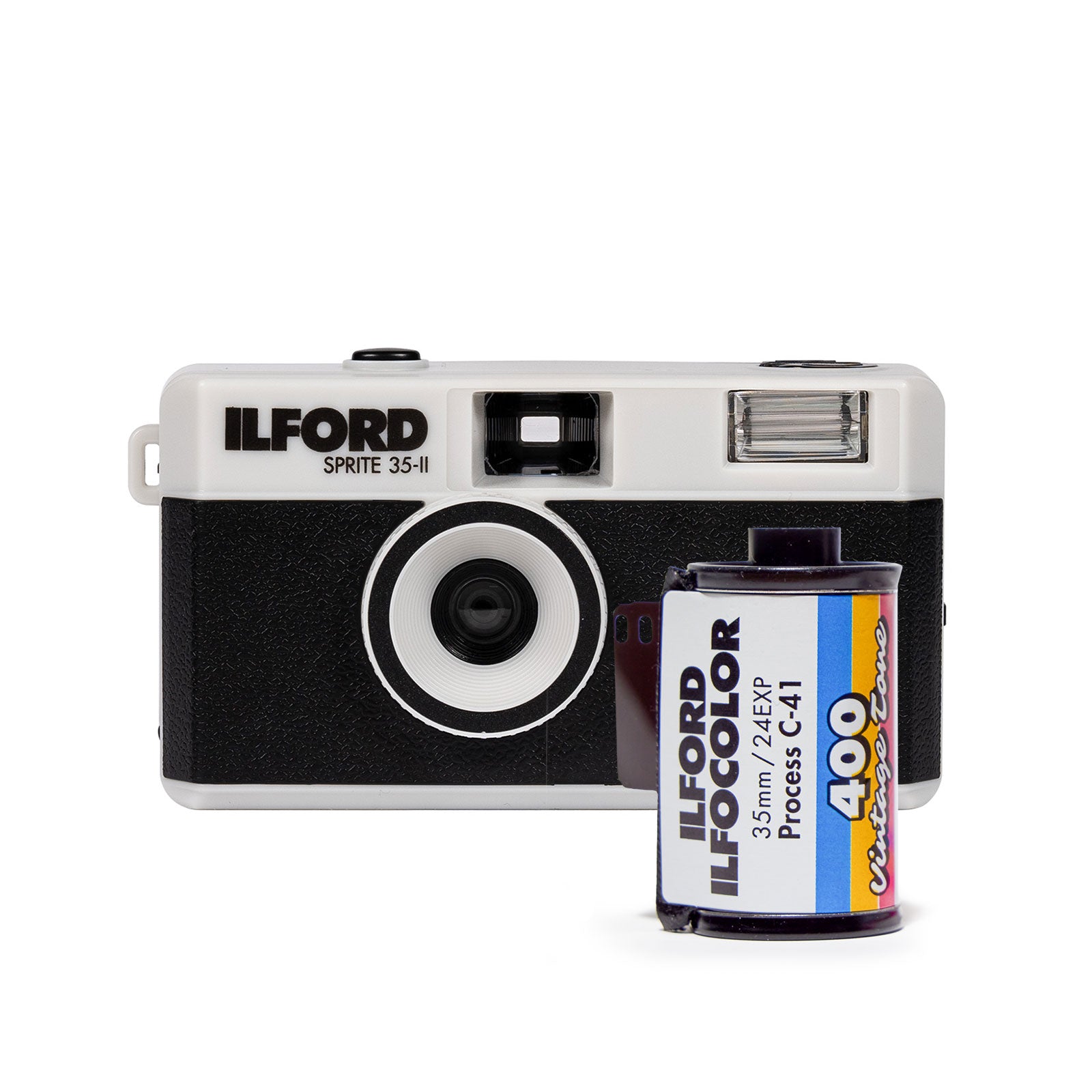 ILFORD SPRITE 35-II Kamera & Vintage Tone 400 Plus Film