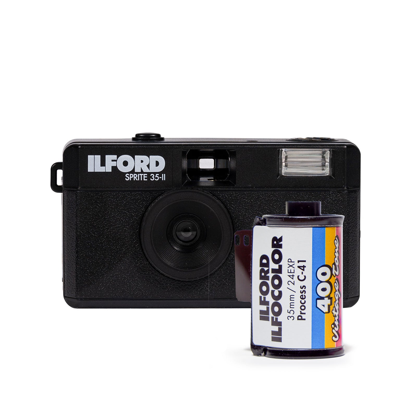 ILFORD SPRITE 35-II Kamera & Vintage Tone 400 Plus Film