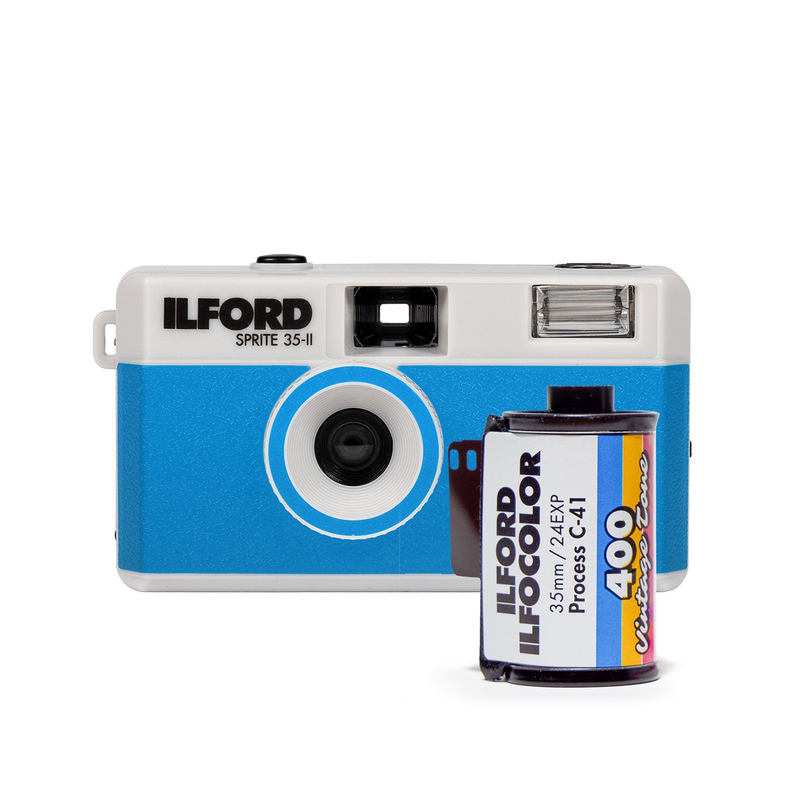 ILFORD SPRITE 35-II Kamera & Vintage Tone 400 Plus Film