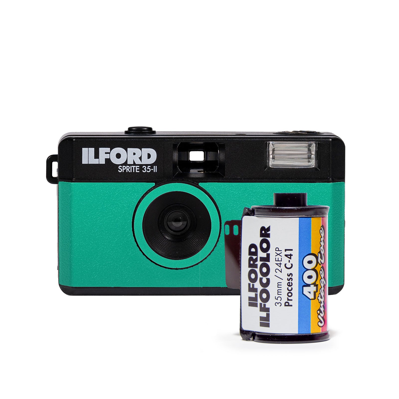 ILFORD SPRITE 35-II Kamera & Vintage Tone 400 Plus Film