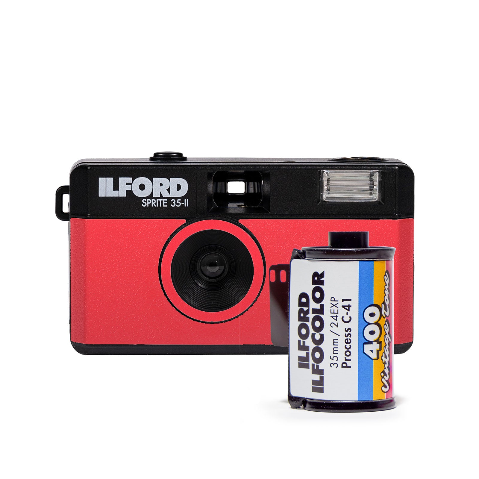 ILFORD SPRITE 35-II Kamera & Vintage Tone 400 Plus Film