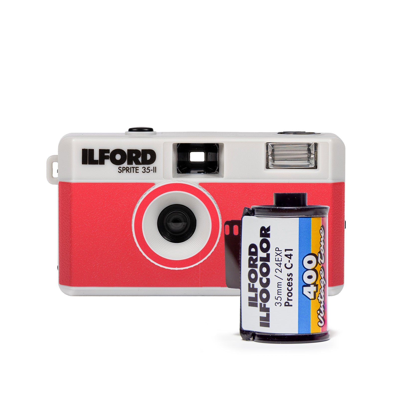 ILFORD SPRITE 35-II Kamera & Vintage Tone 400 Plus Film