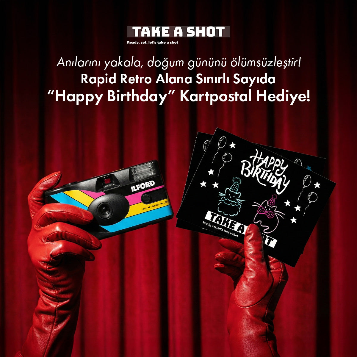 ILFORD ILFOCOLOR RAPID Retro Edition Doğum Günü Özel