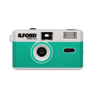 ILFORD SPRITE 35-II Camera Silver &amp; Blue