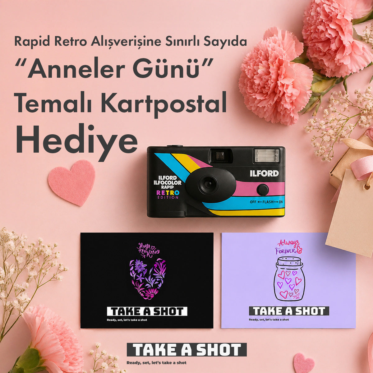 ILFORD ILFOCOLOR RAPID Retro Edition Anneler Günü Özel