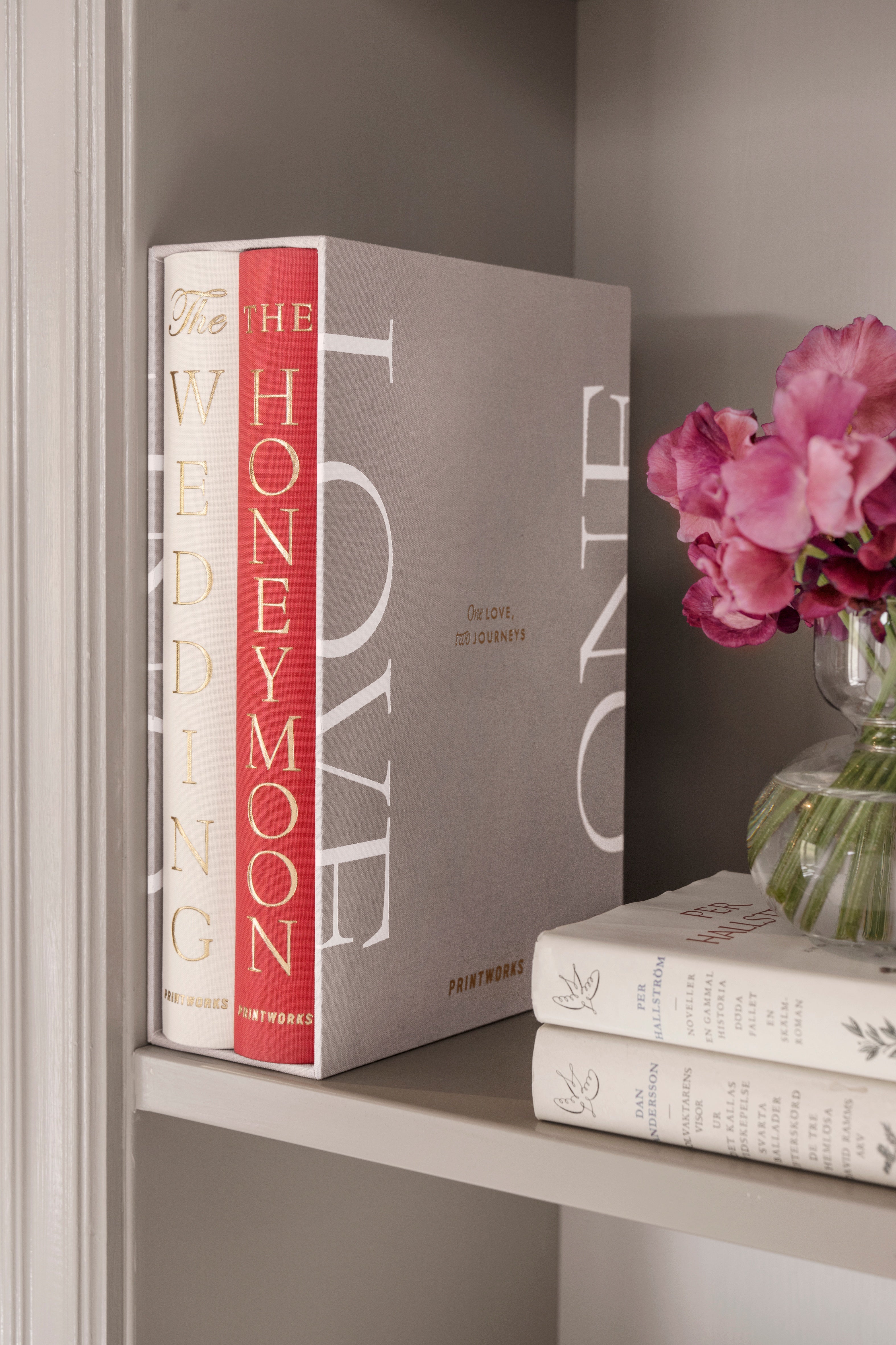 Printworks - Düğün Fotoğraf Albümü - One Love 2’li Set (Wedding + Honeymoon)