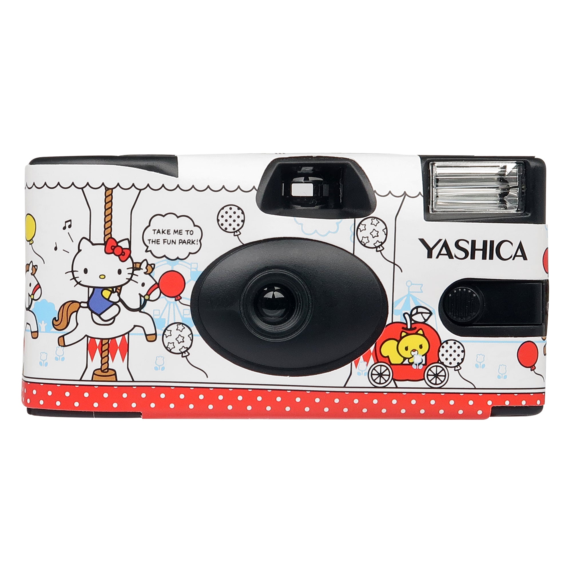 YASHICA Tek Kullanımlık Analog Kamera (Hello Kitty Playground)
