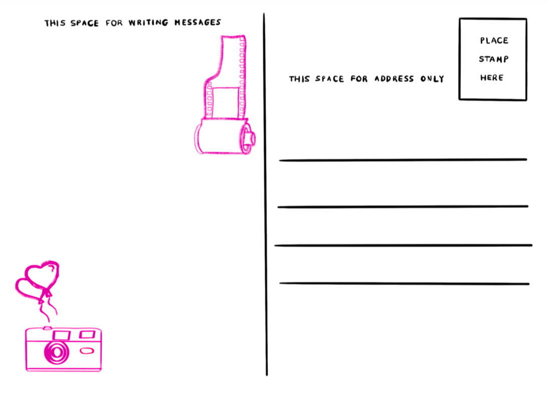 Main Character Kartpostal