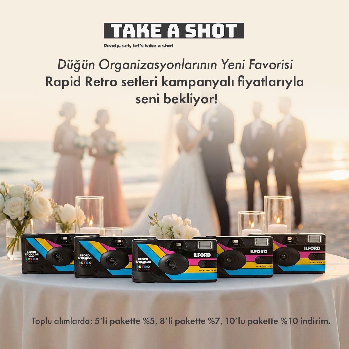 ILFORD ILFOCOLOR RAPID Retro Edition Etkinlik Seti