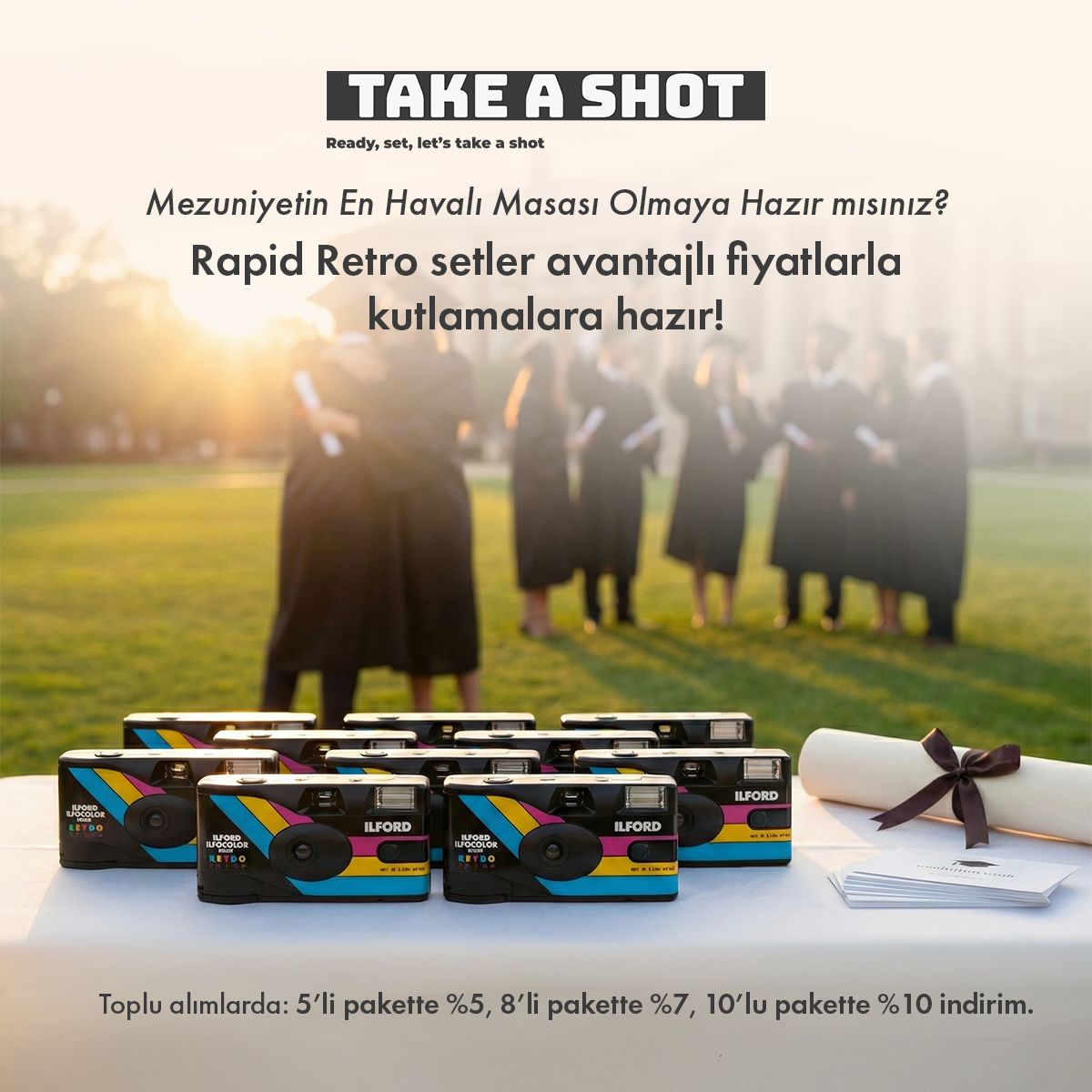 ILFORD ILFOCOLOR RAPID Retro Edition Etkinlik Seti